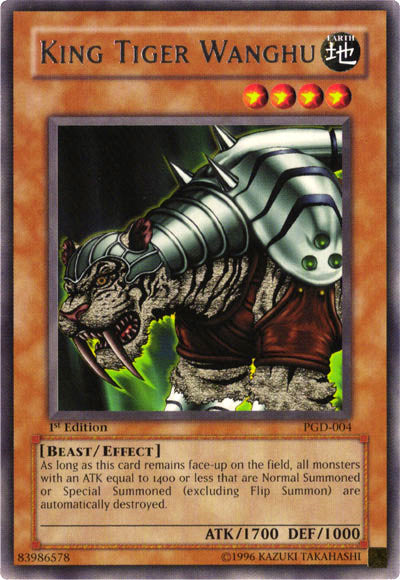 Rey Tigre Wanghu [PGD-004] Raro 