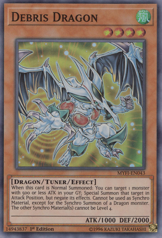 Dragón de Escombros [MYFI-EN043] Súper Raro 