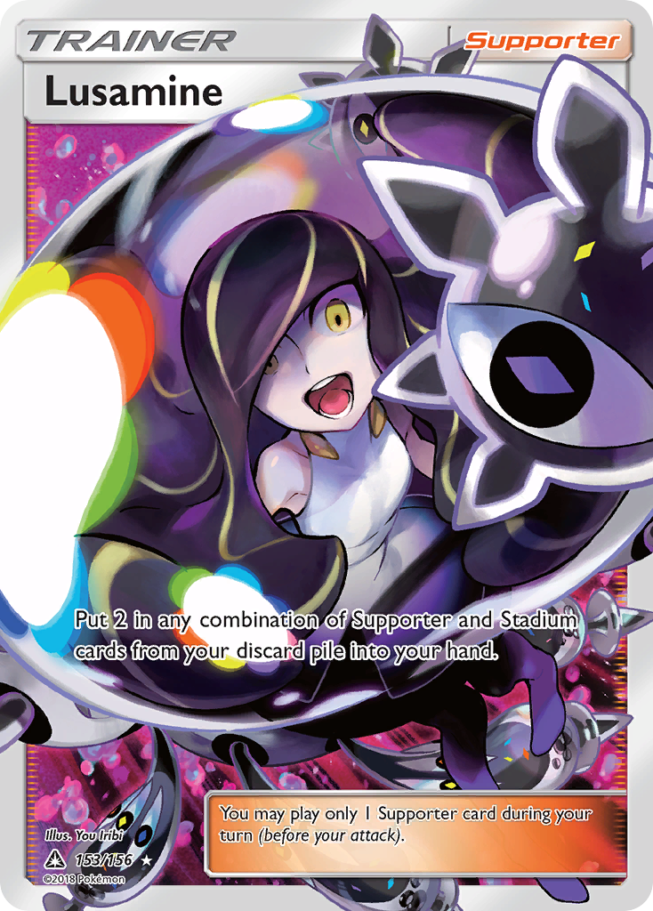 Lusamine (153/156) [Sol y Luna: Ultra Prisma] 