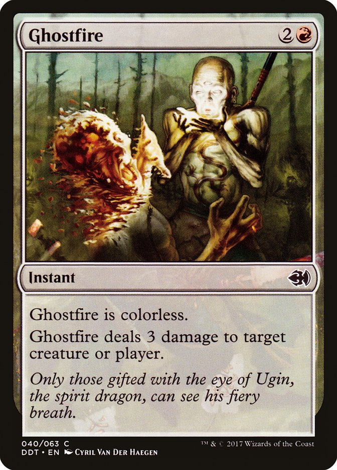 Ghostfire [Mazos de duelo: tritones contra duendes] 