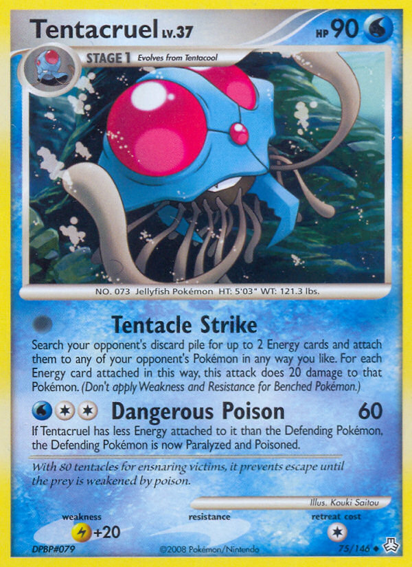 Tentacruel (75/146) [Diamante y Perla: Leyendas despiertas] 