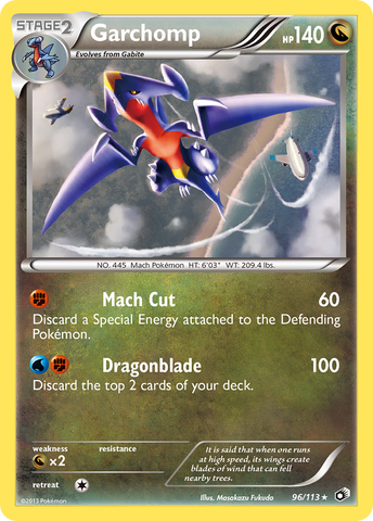 Garchomp (96/113) [Blanco y negro: Tesoros legendarios] 