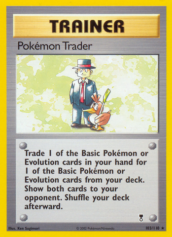 Comerciante Pokémon (103/110) [Colección legendaria] 