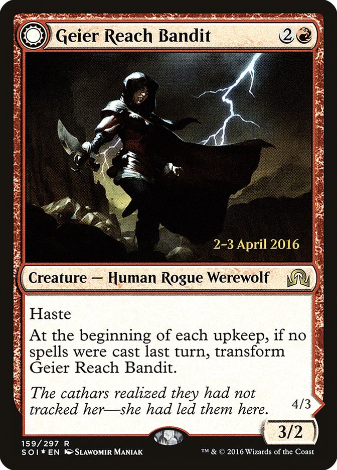 Geier Reach Bandit // Vildin-Pack Alpha [Promociones de presentación de Shadows over Innistrad] 