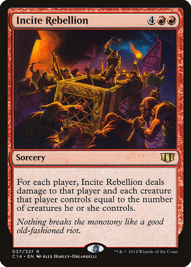 Incitar a la rebelión [Commander 2014] 