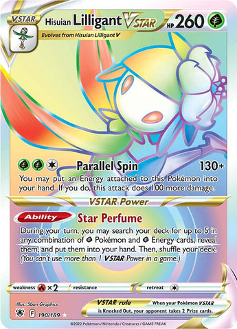 Hisuian Lilligant VSTAR (190/189) [Espada y escudo: Resplandor astral] 