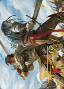 Tarjeta de arte Join Forces (firma estampada en oro) [Serie de arte Dominaria United] 