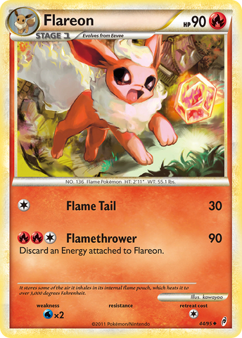 Flareon (44/95) [HeartGold y SoulSilver: Call of Legends] 