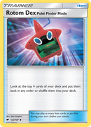 Modo Rotom Dex Poke Finder (122/147) [Sol y luna: Sombras ardientes] 