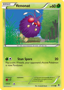 Venonat (1/119) [XY: Fuerzas fantasma] 