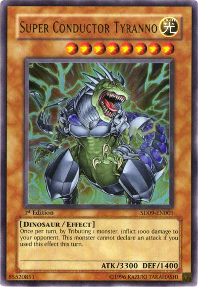 Superconductor Tyranno [SD09-EN001] Ultra raro 