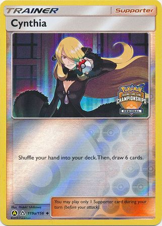 Cynthia (119a/156) (Promoción del Campeonato Regional) [Sol y Luna: Ultra Prism] 