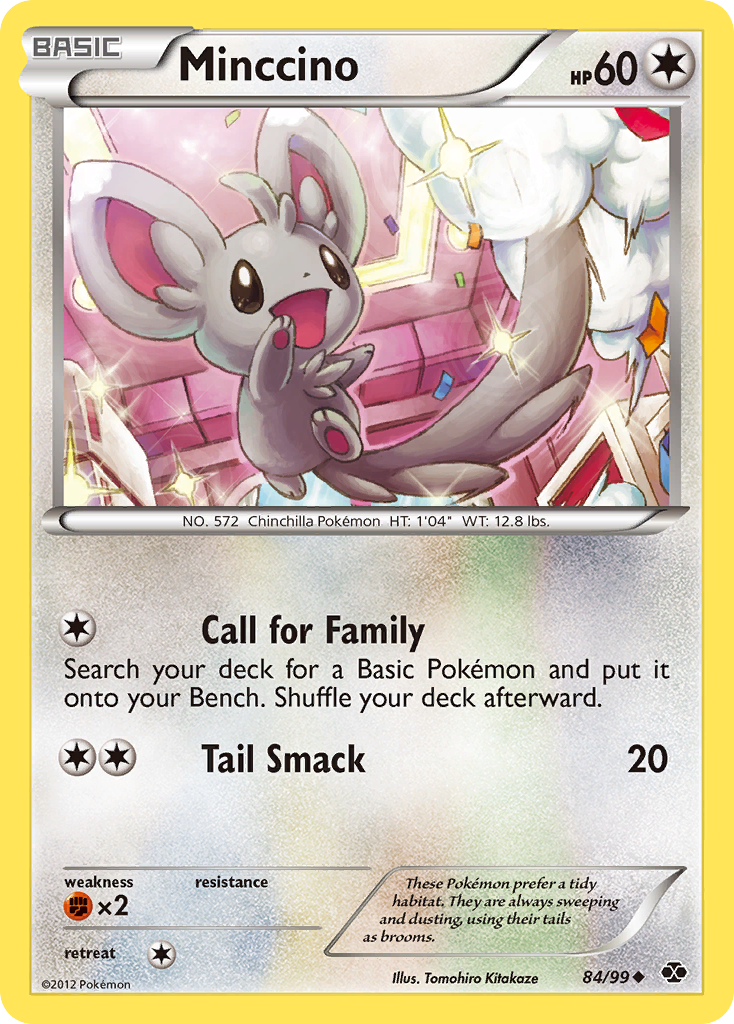 Minccino (84/99) [Blanco y negro: Próximos destinos] 