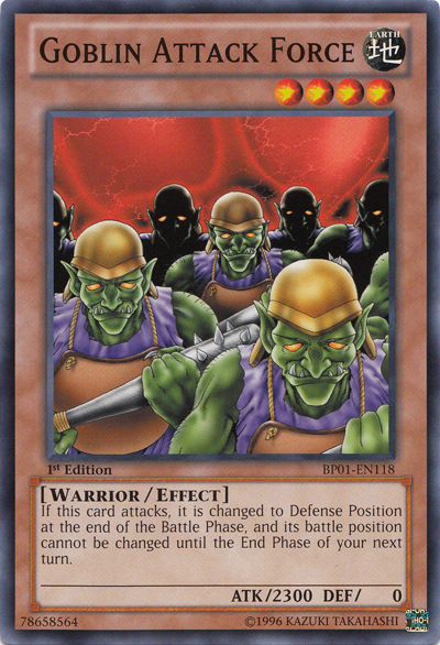Fuerza de Ataque Goblin [BP01-EN118] Común 