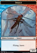 Insecto // Zombi Ficha de doble cara [Fichas de la Hora de la Devastación] 