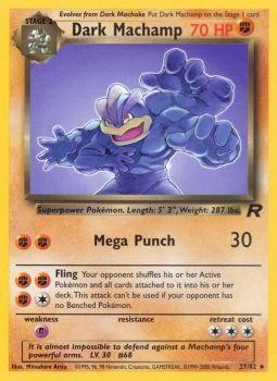 Machamp Oscuro (27/82) [Team Rocket Unlimited] 