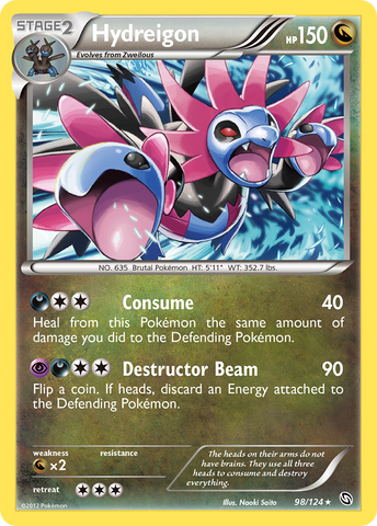 Hydreigon (98/124) [Blanco y negro: Dragones exaltados] 