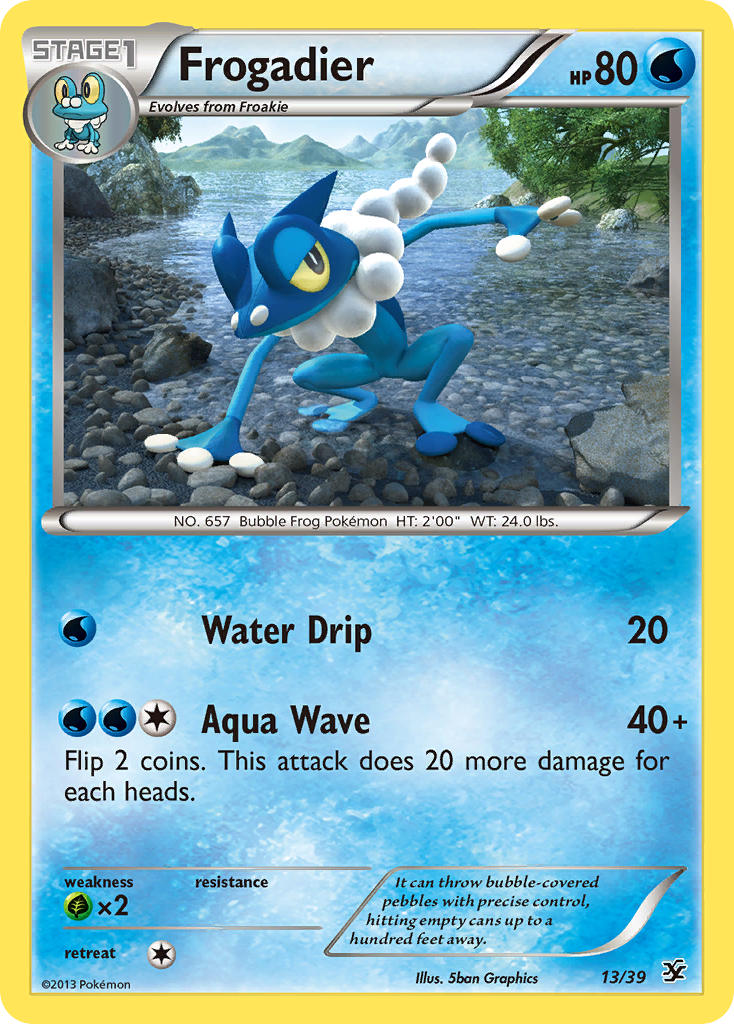 Frogadier (13/39) [XY: Conjunto inicial de Kalos] 