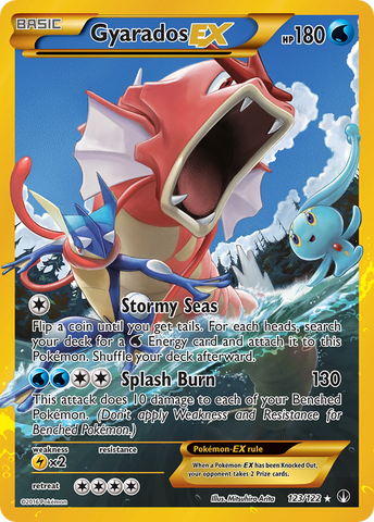 Gyarados EX (123/122) [XY: Punto de ruptura] 