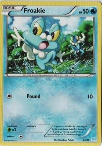 Froakie (23/30) [XY: Kit de entrenador 3 - Suicune] 