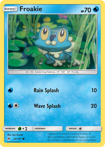 Froakie (22/131) [Sol y Luna: Luz Prohibida] 