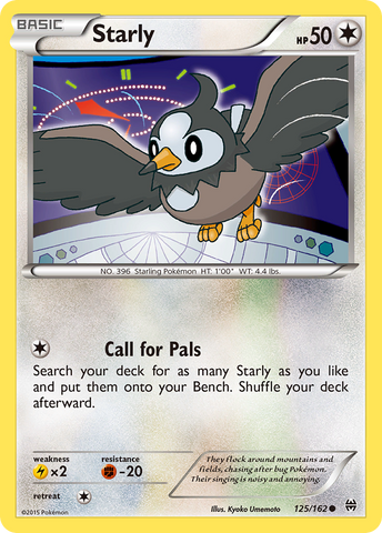 Starly (125/162) [XY: AVANCE] 