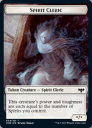 Sangre // Ficha de clérigo espiritual de doble cara [Innistrad: Fichas de voto carmesí] 