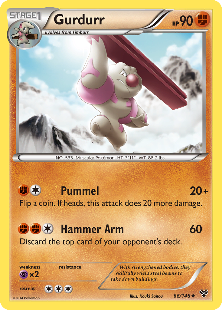 Gurdurr (66/146) [XY: Conjunto básico] 