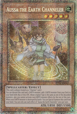 Aussa la Canalizadora de la Tierra [POTE-EN032] Starlight Raro 