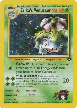 Venusaur de Erika (4/132) [Gym Challenge Unlimited] 