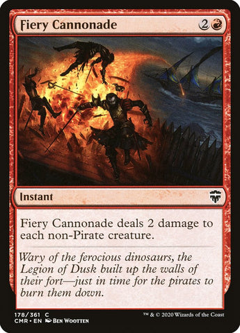 Cañonazo de fuego [Commander Legends] 