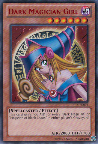 Chica Maga Oscura (Roja) [DL18-EN003] Raro 