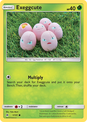 Exeggcute (1/131) [Sol y Luna: Luz Prohibida] 