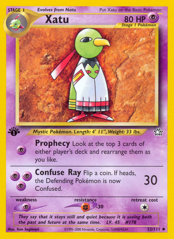Xatu (52/111) [Neo Génesis 1ª Edición] 
