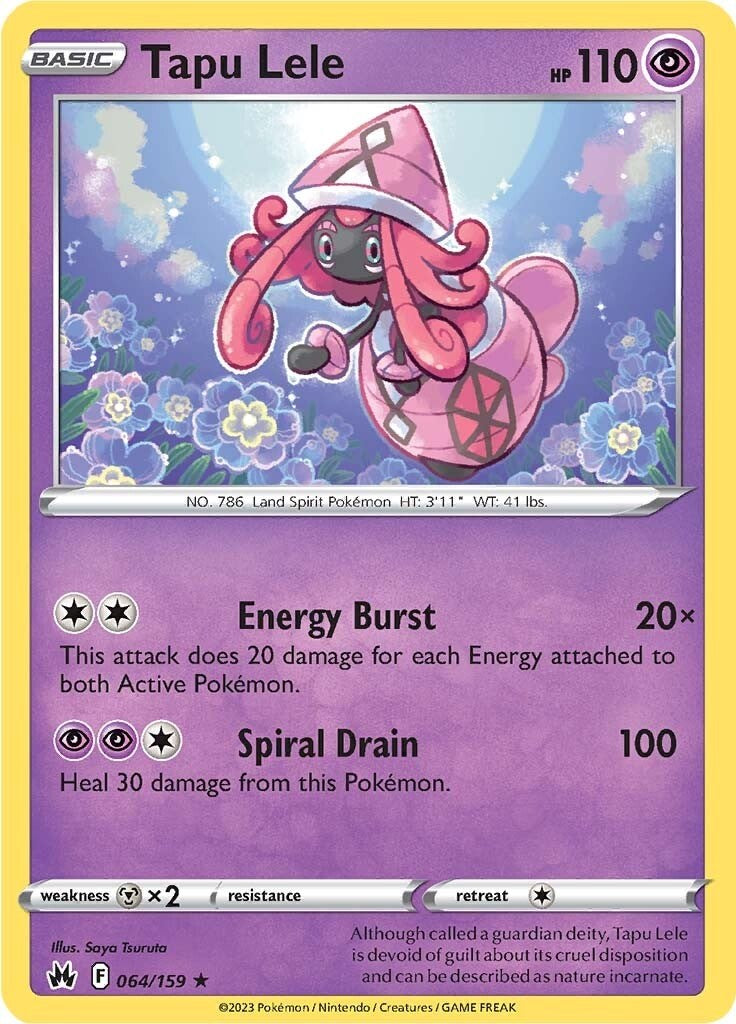 Tapu Lele (064/159) [Espada y escudo: Crown Zenith] 