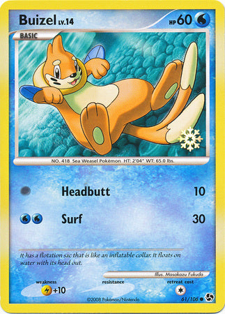 Buizel (61/106) [Promociones Calendario Cuenta Regresiva] 