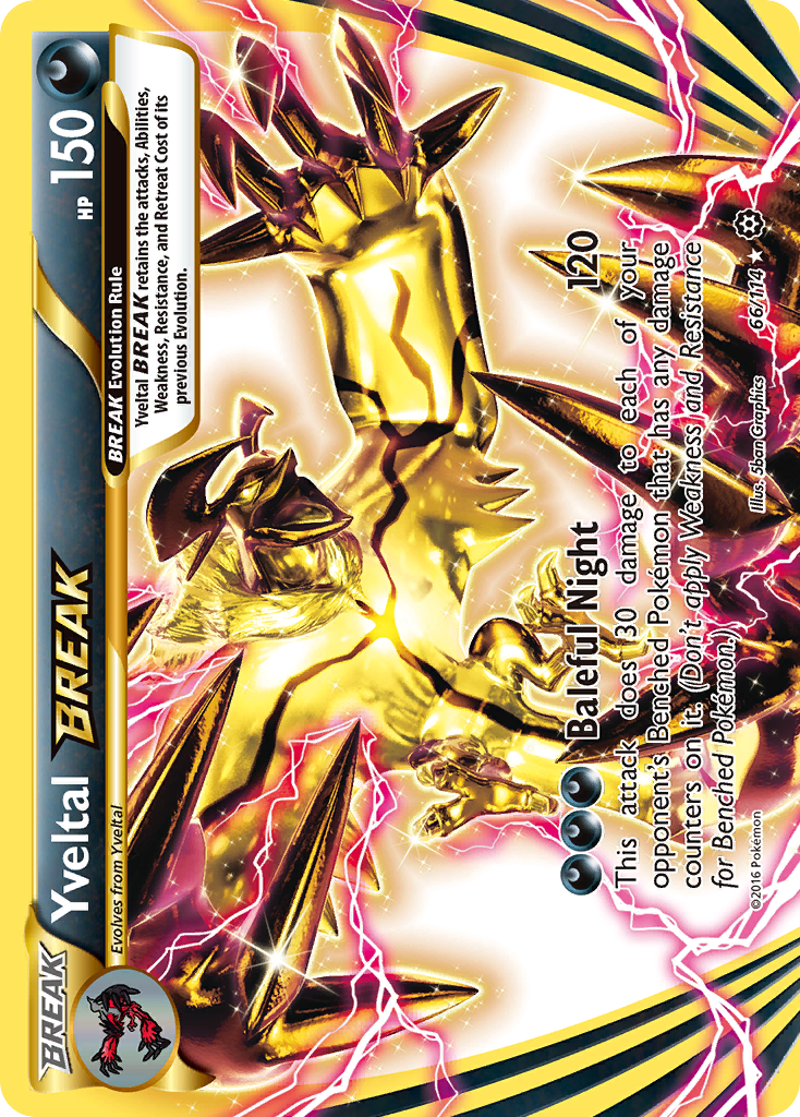 Yveltal DESCANSO (66/114) [XY: Asedio de vapor] 