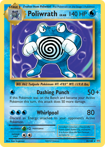 Poliwrath (25/108) [XY: Evoluciones] 