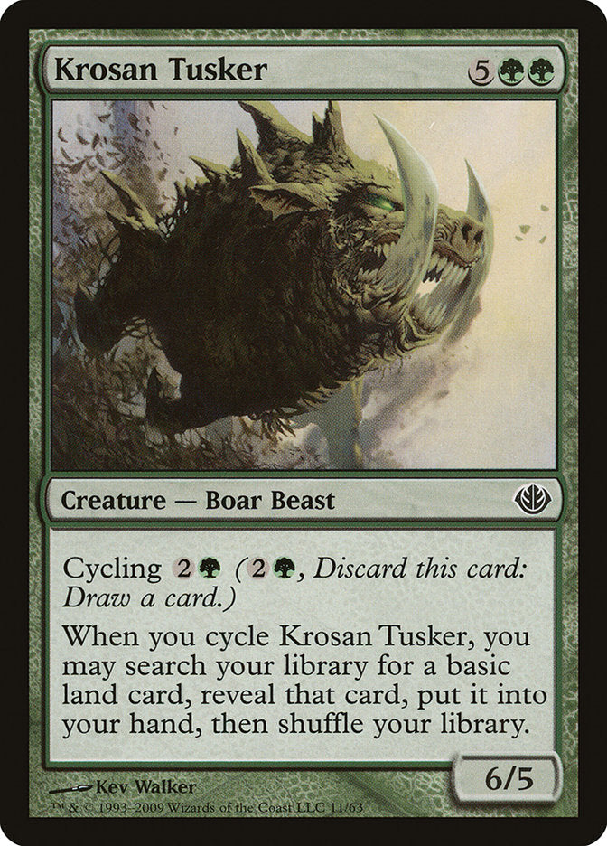 Krosan Tusker [Mazos de duelo: Garruk contra Liliana] 