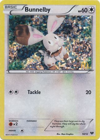 Bunnelby (12/10) [Promociones de McDonald's: Colección 2014] 