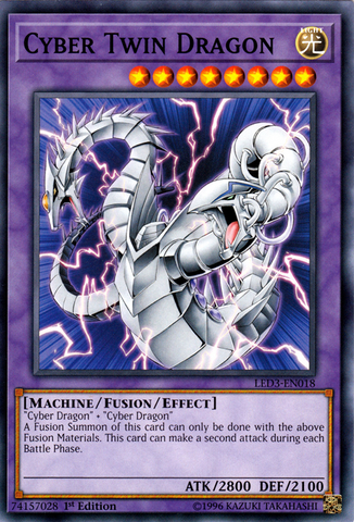 Dragón Gemelo Cibernético [LED3-EN018] Común 