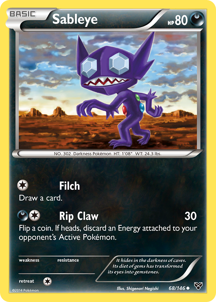 Sableye (68/146) [XY: Conjunto básico] 