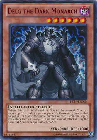 Delg el Monarca Oscuro (Verde) [DL17-EN009] Raro 