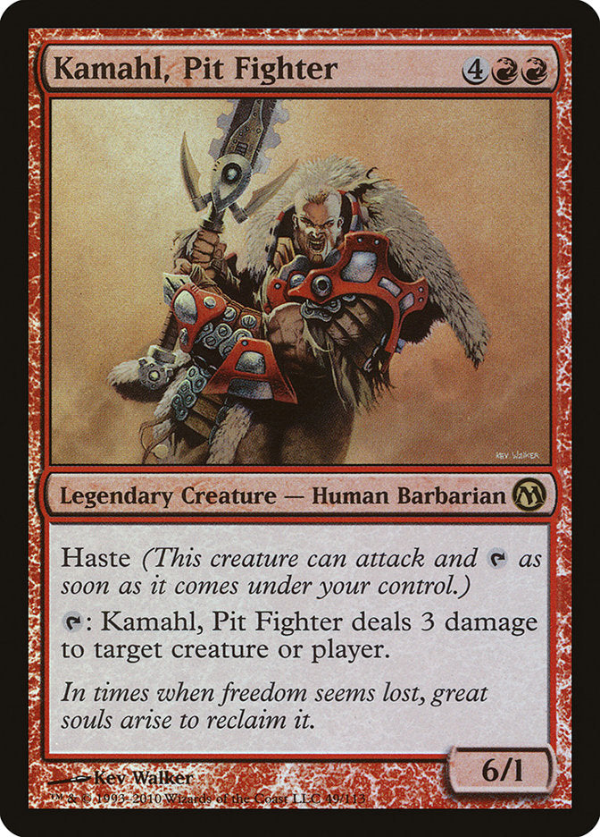 Kamahl, Pit Fighter [Duelos de los Planeswalkers] 