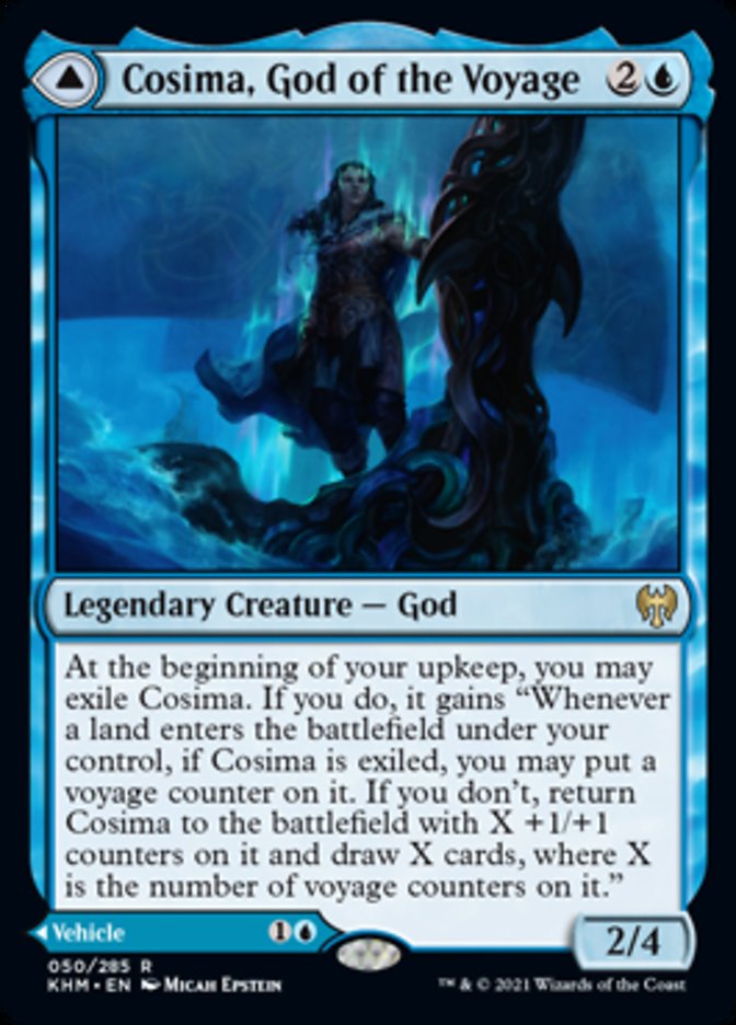 Cosima, dios del viaje // El Omenkeel [Kaldheim] 