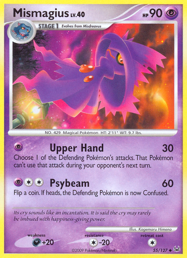 Mismagius (55/127) [Platino: Conjunto básico] 
