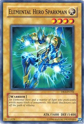 Héroe elemental Sparkman [DR3-EN184] Común 