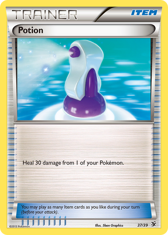 Poción (37/39) [XY: Conjunto inicial de Kalos] 