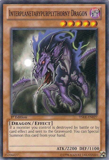 Dragón Interplanetario Púrpuraespinoso [YSKR-EN027] Común 