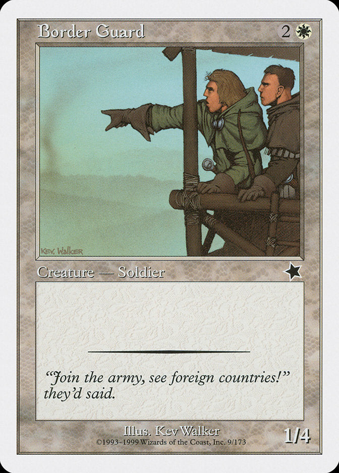Guardia de fronteras [Inicio 1999] 